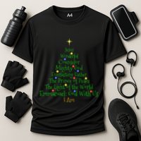 Christian Christmas S Bible Names Of Jesus Tree Shaped Performance Shirt