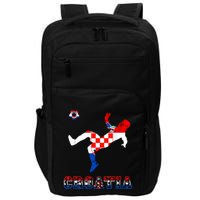 Croatia Croatian Soccer Player Croatian Pride Croatian Flag Impact Tech Backpack