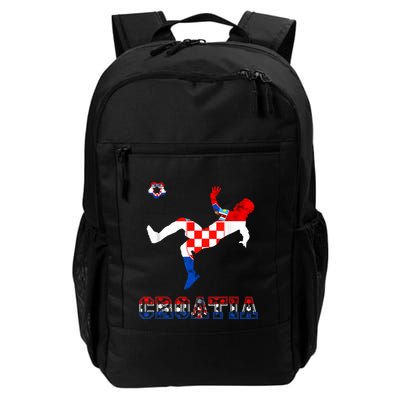 Croatia Croatian Soccer Player Croatian Pride Croatian Flag Backpack