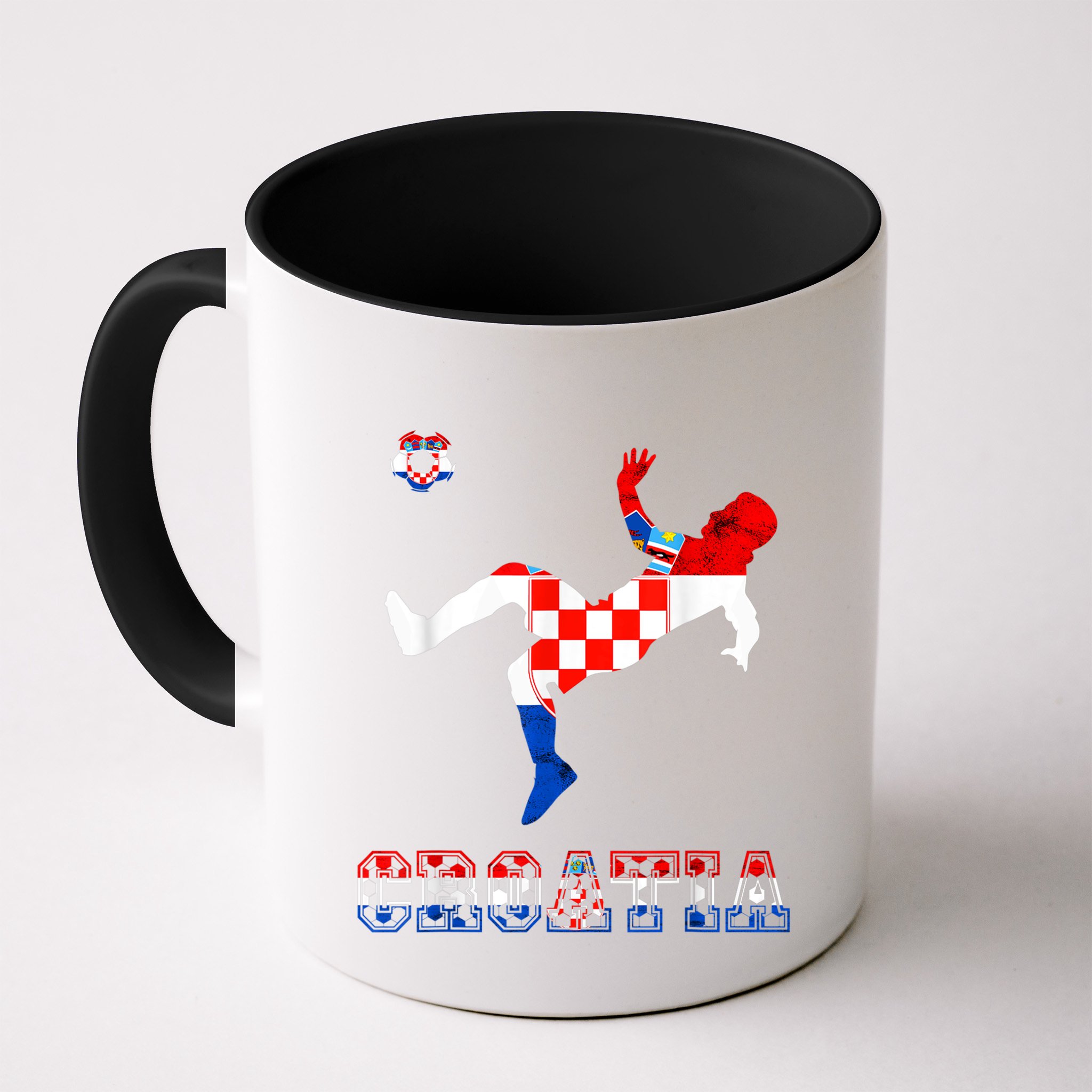 Croatia Croatian Soccer Player Croatian Pride Croatian Flag Mug