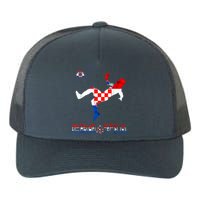 Croatia Croatian Soccer Player Croatian Pride Croatian Flag Yupoong Adult 5-Panel Trucker Hat