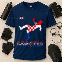Croatia Croatian Soccer Player Croatian Pride Croatian Flag Performance Shirt