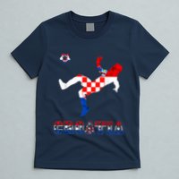 Croatia Croatian Soccer Player Croatian Pride Croatian Flag T-Shirt