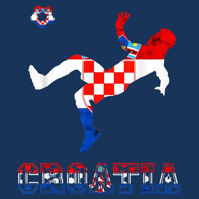 Croatia Croatian Soccer Player Croatian Pride Croatian Flag Sustainable Bucket Hat
