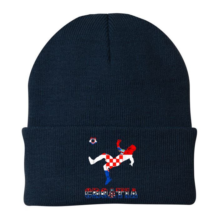 Croatia Croatian Soccer Player Croatian Pride Croatian Flag Knit Cap Winter Beanie