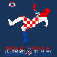 Croatia Croatian Soccer Player Croatian Pride Croatian Flag 16 in Basic Backpack