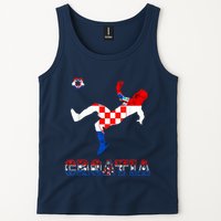 Croatia Croatian Soccer Player Croatian Pride Croatian Flag Tank Top