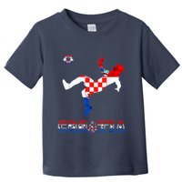 Croatia Croatian Soccer Player Croatian Pride Croatian Flag Toddler T-Shirt