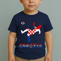 Croatia Croatian Soccer Player Croatian Pride Croatian Flag Toddler T-Shirt