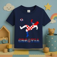 Croatia Croatian Soccer Player Croatian Pride Croatian Flag Toddler T-Shirt