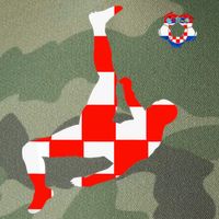 Croatia Croatian Soccer Player Croatian Pride Croatian Flag Legacy Tie Dye Trucker Hat
