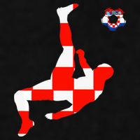 Croatia Croatian Soccer Player Croatian Pride Croatian Flag Ladies PosiCharge Tri-Blend Wicking Tank