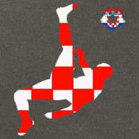 Croatia Croatian Soccer Player Croatian Pride Croatian Flag Cotton Canvas Backpack
