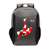 Croatia Croatian Soccer Player Croatian Pride Croatian Flag Vector Backpack