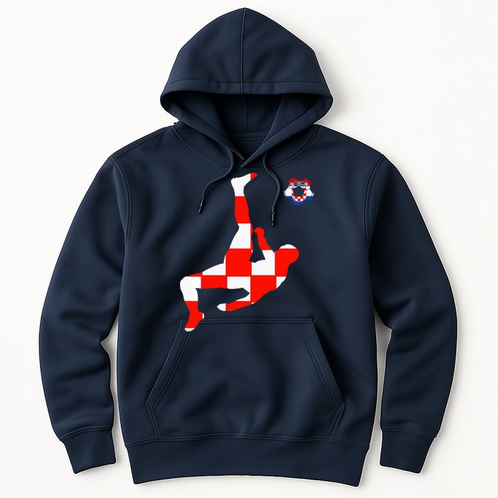 Croatia Croatian Soccer Player Croatian Pride Croatian Flag Hoodie