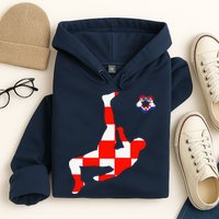 Croatia Croatian Soccer Player Croatian Pride Croatian Flag Hoodie