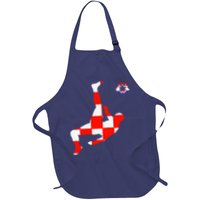 Croatia Croatian Soccer Player Croatian Pride Croatian Flag Apron