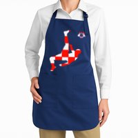 Croatia Croatian Soccer Player Croatian Pride Croatian Flag Apron