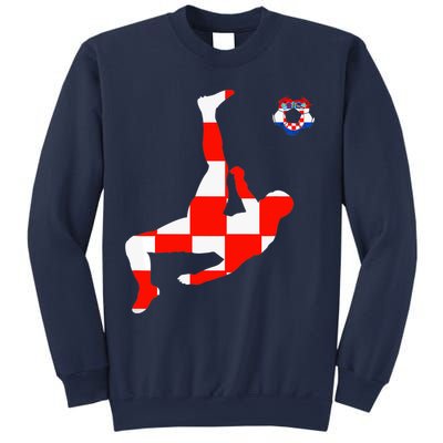 Croatia Croatian Soccer Player Croatian Pride Croatian Flag Sweatshirt