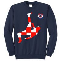 Croatia Croatian Soccer Player Croatian Pride Croatian Flag Sweatshirt