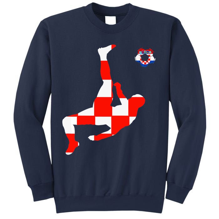 Croatia Croatian Soccer Player Croatian Pride Croatian Flag Sweatshirt