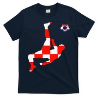 Croatia Croatian Soccer Player Croatian Pride Croatian Flag T-Shirt