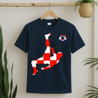 Croatia Croatian Soccer Player Croatian Pride Croatian Flag T-Shirt