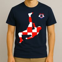 Croatia Croatian Soccer Player Croatian Pride Croatian Flag T-Shirt