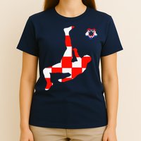 Croatia Croatian Soccer Player Croatian Pride Croatian Flag T-Shirt