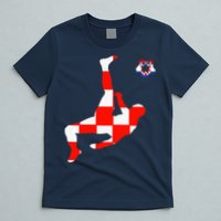 Croatia Croatian Soccer Player Croatian Pride Croatian Flag T-Shirt