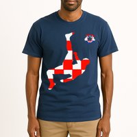 Croatia Croatian Soccer Player Croatian Pride Croatian Flag Tall T-Shirt