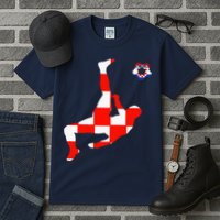 Croatia Croatian Soccer Player Croatian Pride Croatian Flag Tall T-Shirt