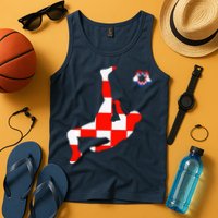 Croatia Croatian Soccer Player Croatian Pride Croatian Flag Tank Top