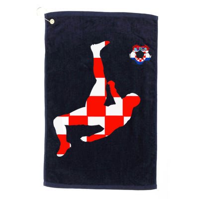 Croatia Croatian Soccer Player Croatian Pride Croatian Flag Golf Towel