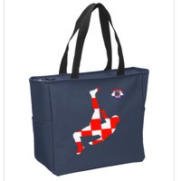 Croatia Croatian Soccer Player Croatian Pride Croatian Flag Zip Tote Bag