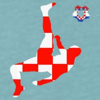 Croatia Croatian Soccer Player Croatian Pride Croatian Flag Sueded Cloud Jersey T-Shirt