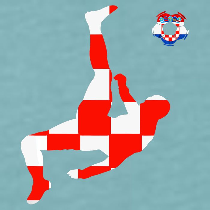 Croatia Croatian Soccer Player Croatian Pride Croatian Flag Sueded Cloud Jersey T-Shirt
