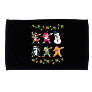 Cool Christmas Squad Dabbing Clothes Xmas Holiday Gift Ideas Gift Microfiber Hand Towel