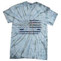 Clan Crichton Scottish Tartan Us Flag Kilt Scotland Tie-Dye T-Shirt