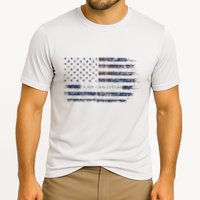 Clan Crichton Scottish Tartan Us Flag Kilt Scotland Cooling Performance Crew T-Shirt