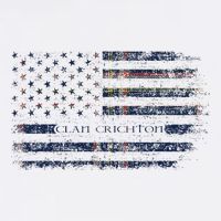 Clan Crichton Scottish Tartan Us Flag Kilt Scotland Cooling Performance Crew T-Shirt