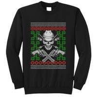 Cool Cowboy Skull Ugly Christmas Sweater Sweatshirt