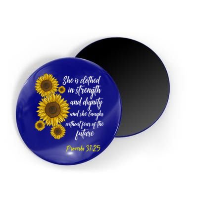 Cute Christian Sunflower Gift Best Religious Moms Cool Gift Magnet