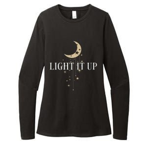 Crescent City Sweater Light It Up Womens CVC Long Sleeve Shirt