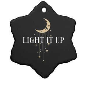 Crescent City Sweater Light It Up Ceramic Star Ornament