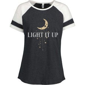 Crescent City Sweater Light It Up Enza Ladies Jersey Colorblock Tee