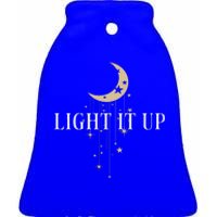 Crescent City Sweater Light It Up Ceramic Bell Ornament