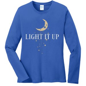 Crescent City Sweater Light It Up Ladies Long Sleeve Shirt