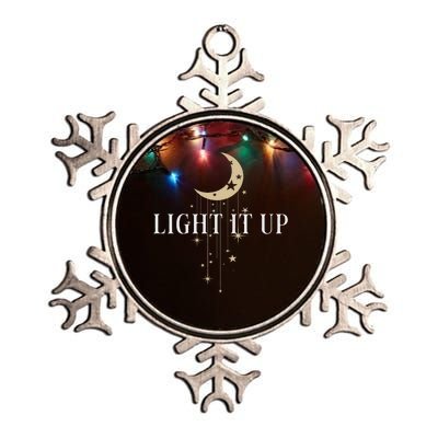 Crescent City Sweater Light It Up Metallic Star Ornament