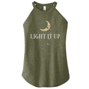 Crescent City Sweater Light It Up Women's Perfect Tri Rocker Tank